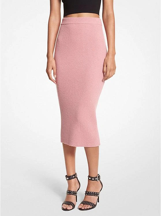 商品Michael Kors|Ribbed Wool Blend Pencil Skirt,价格¥299,第1张图片