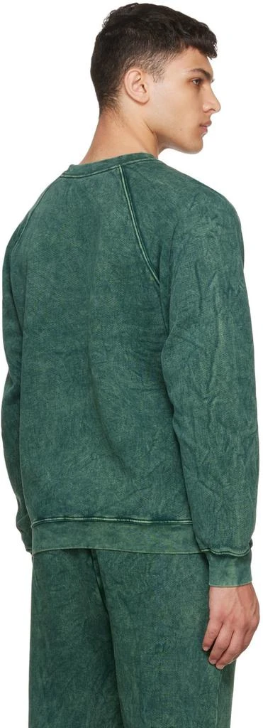 商品Les Tien|Green Cotton Sweatshirt,价格¥668,第3张图片详细描述