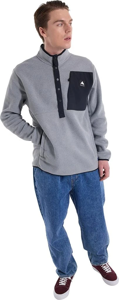 商品Burton|Cinder Fleece Pullover - Men's,价格¥515,第4张图片详细描述