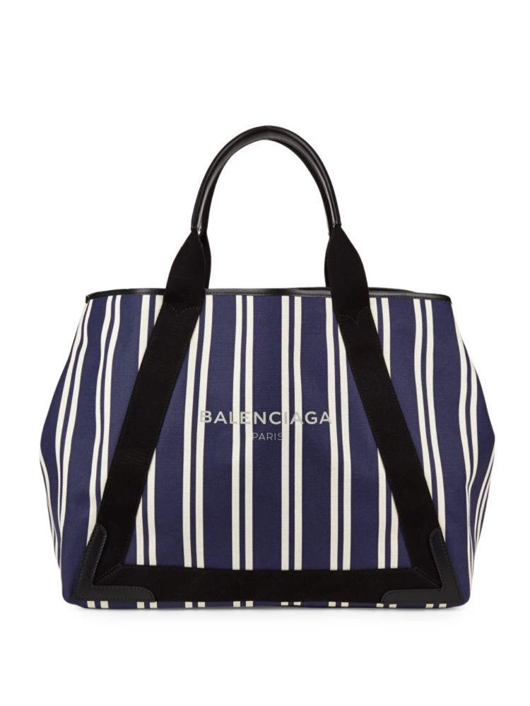 商品Balenciaga|条纹托特包,价格¥3794,第1张图片