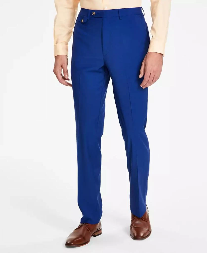 商品Tayion Collection|Men's Classic-Fit Solid Suit Pants,价格¥1010,第2张图片详细描述