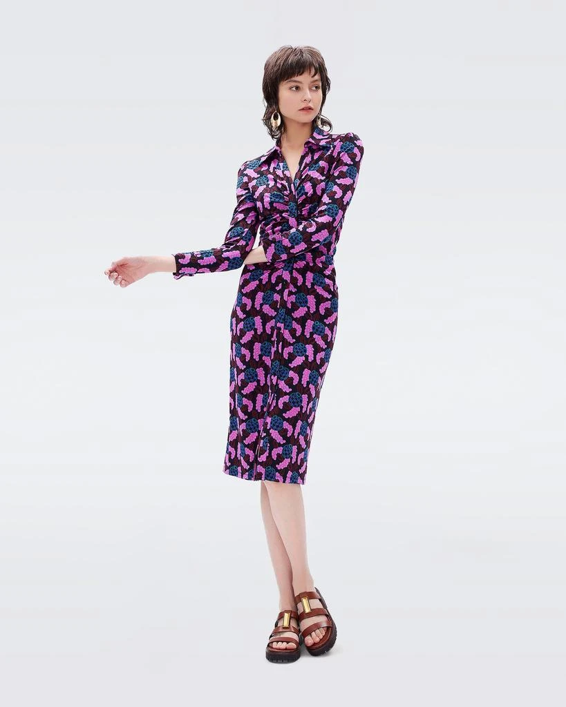 商品Diane von Furstenberg|Sheska Shirt Dress,价格¥1516,第1张图片