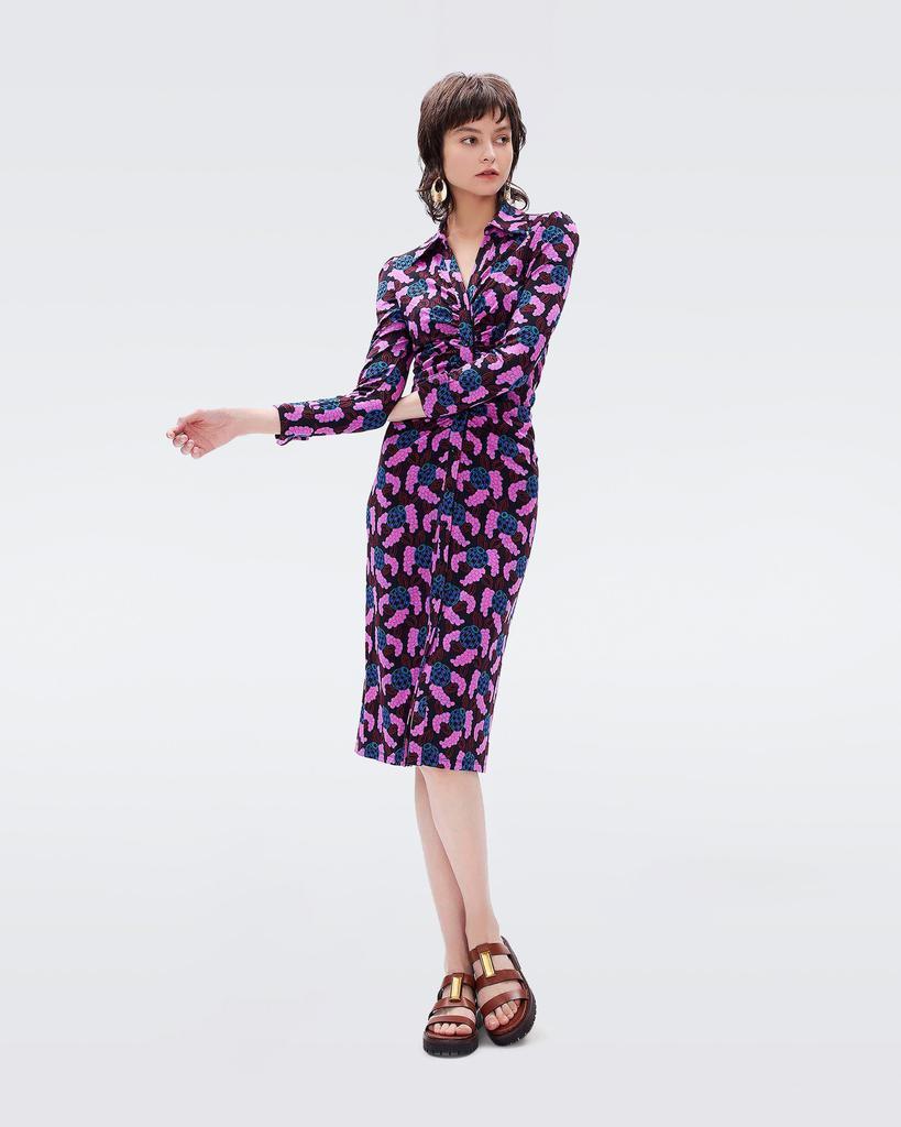 商品Diane von Furstenberg|Sheska Shirt Dress,价格¥3800,第1张图片