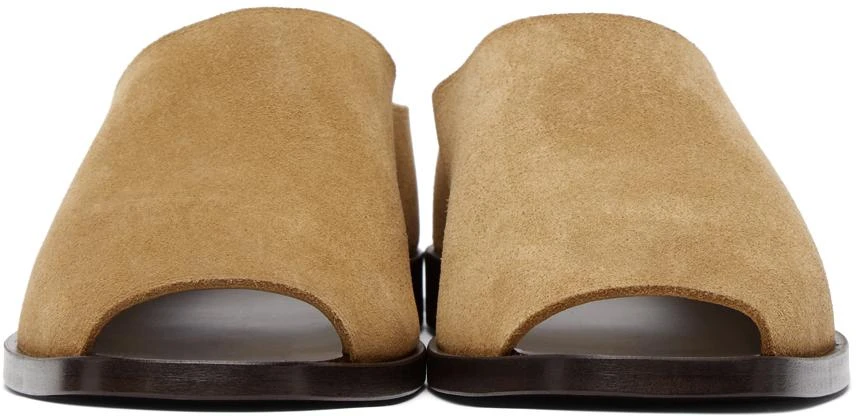 商品Lemaire|Beige Flat Mules,价格¥2184,第2张图片详细描述