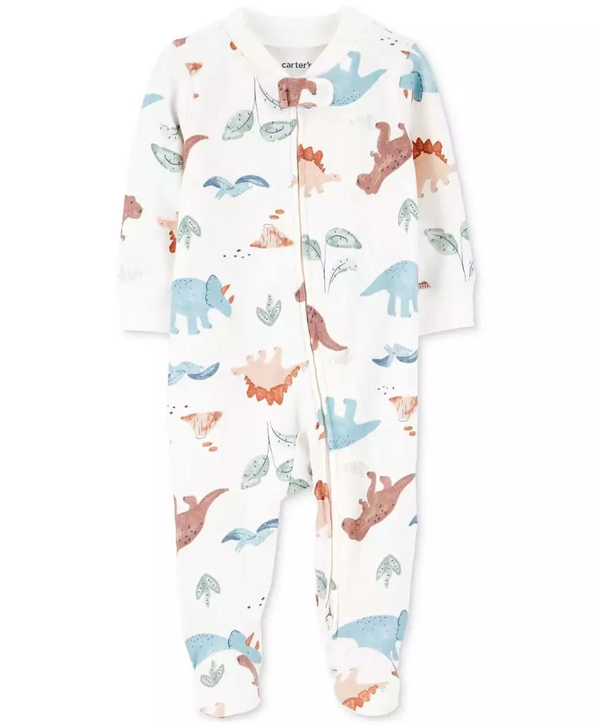 商品Carter's|Baby Boys Cotton Dinosaur Sleep & Play Pajamas,价格¥67,第1张图片