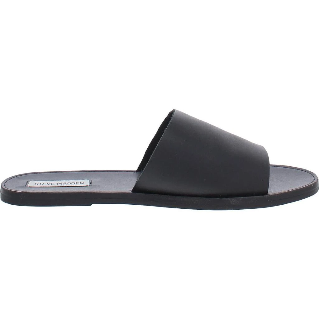 商品Steve Madden|Steve Madden Womens Grace Slip On Open Toe Flat Sandals,价格¥238,第3张图片详细描述