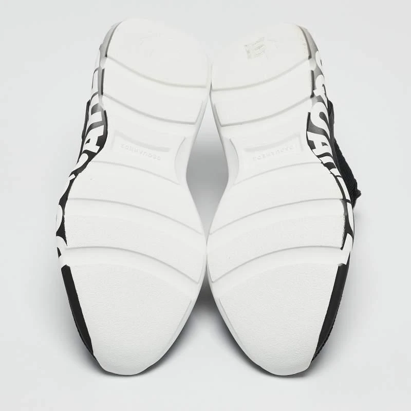 Dsquared2 Black Mesh and Neoprene Fly Sneakers Size 45 商品