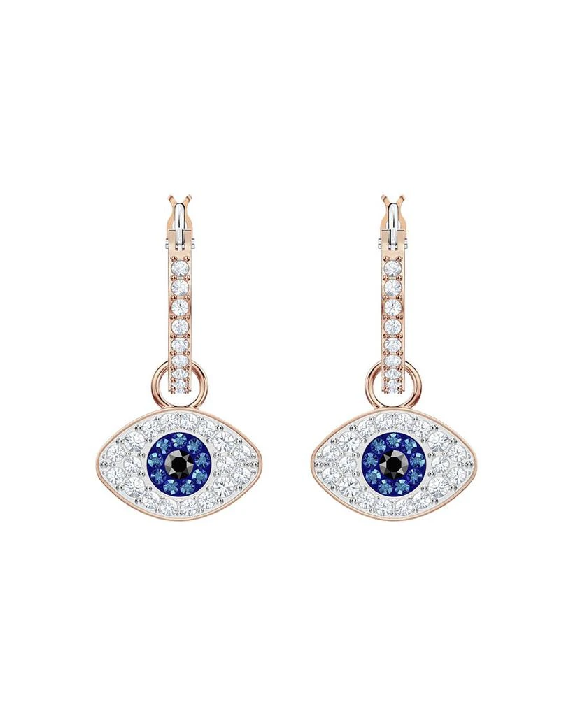 Symbolic Evil Eye Hoop Earrings 商品