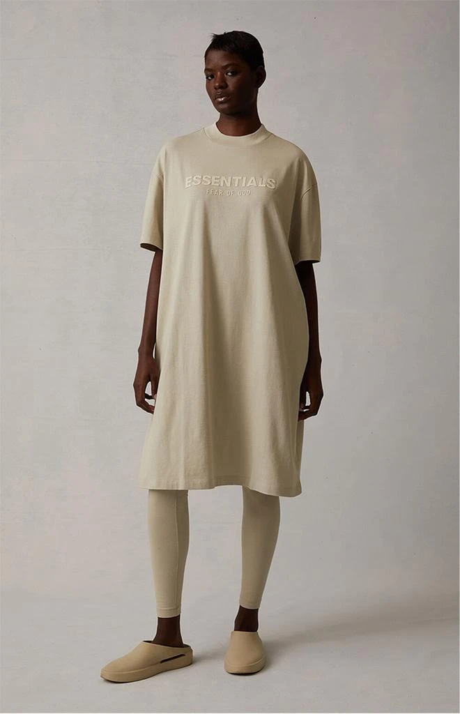 商品Essentials|Women's Wheat T-Shirt Dress,价格¥248,第2张图片详细描述