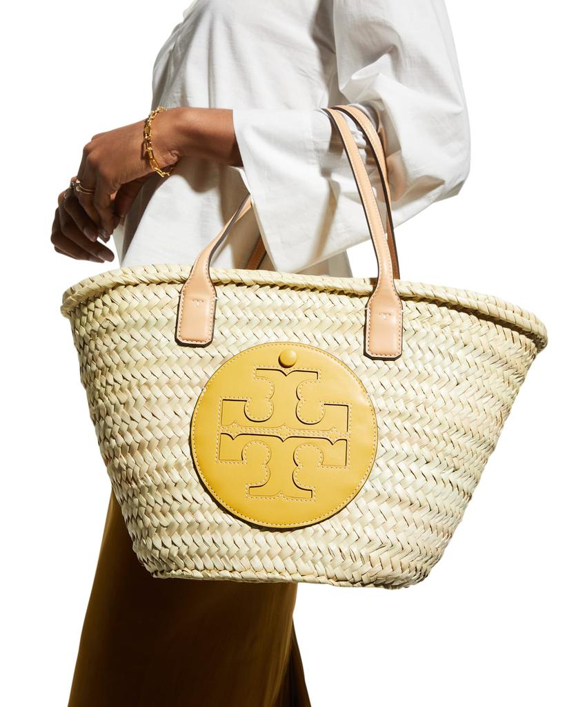 Ella Straw Basket Tote Bag商品第2张图片规格展示