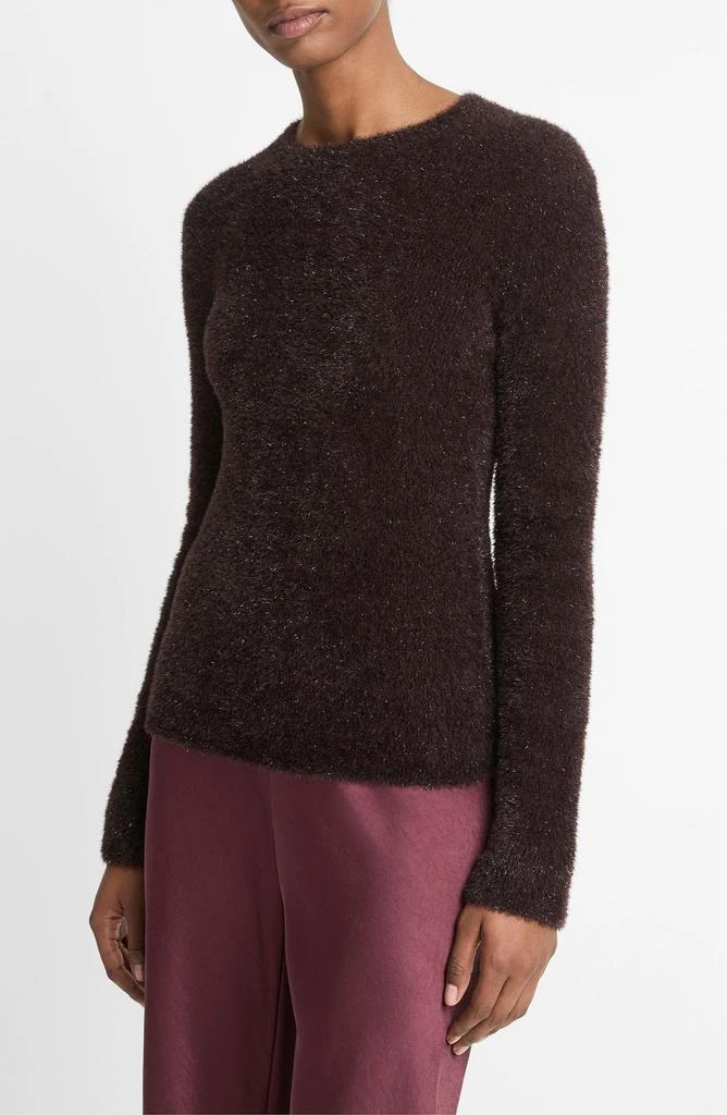 商品Vince|Eyelash Metallic Sweater,价格¥1076,第3张图片详细描述