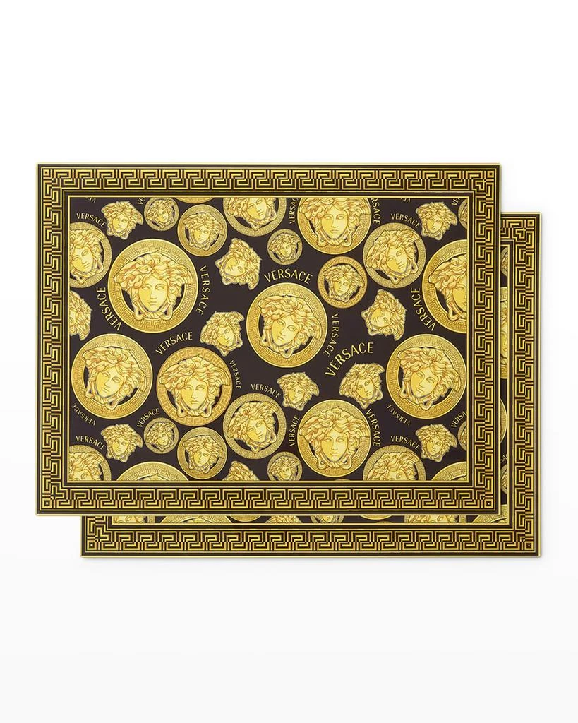 商品Versace|Medusa Amplified Placemats, Set of 2,价格¥3675,第1张图片
