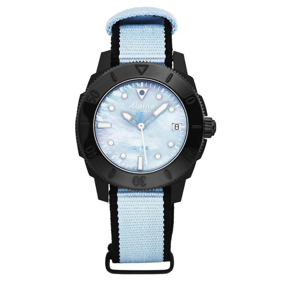 商品Alpina|Seastrong Diver Gyre Automatic Ladies Watch AL-525LMPLNB3VG6,价格¥4269,第1张图片
