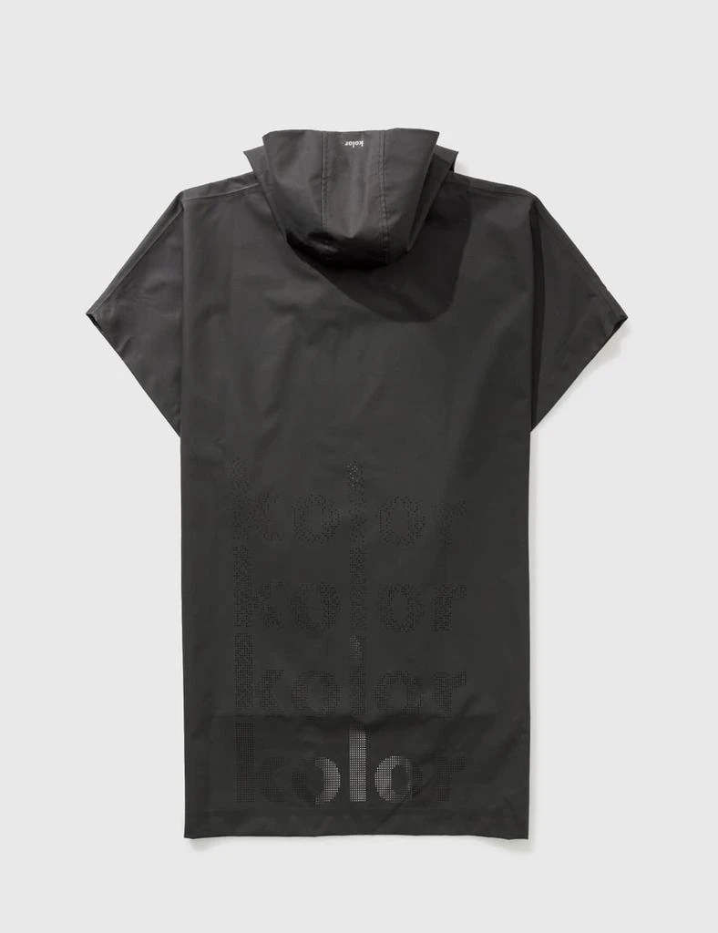 商品[二手商品] Adidas|Adidas Originals X Kolor Black Coated Anorak Coat,价格¥1232,第2张图片详细描述