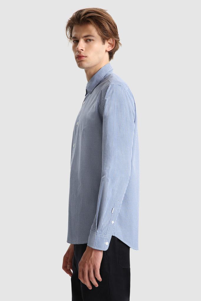 Cotton Poplin Yarn Dyed Shirt商品第3张图片规格展示