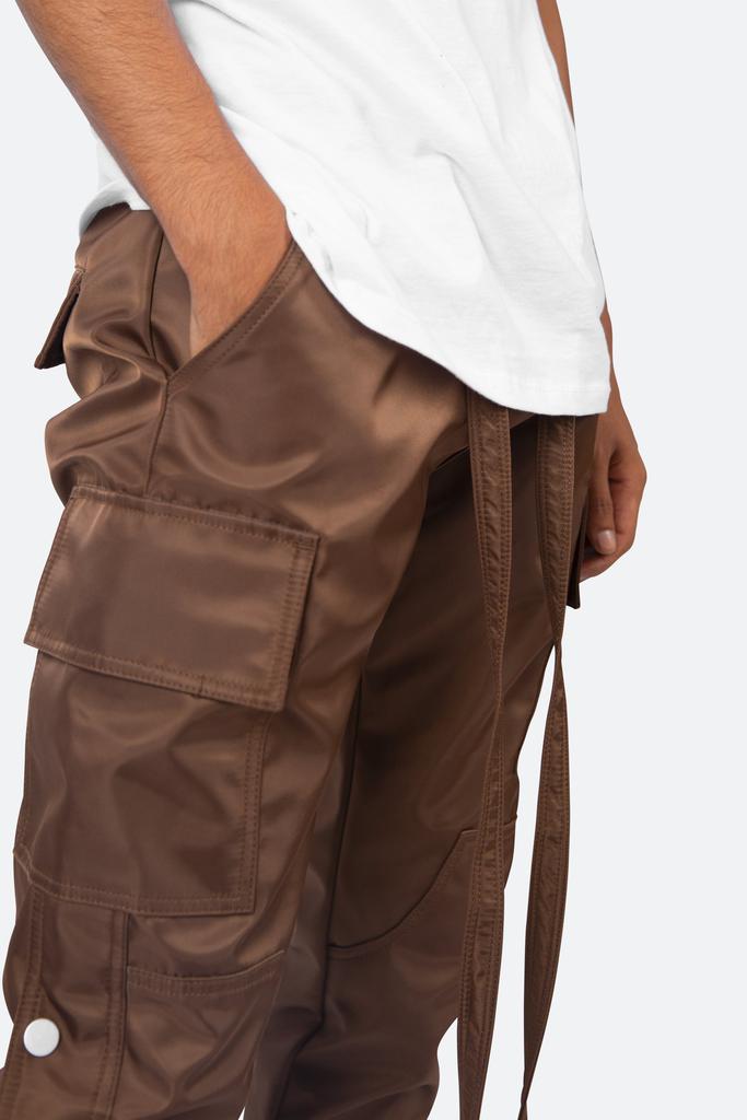 Snap Zipper II Cargo Pants - Brown商品第8张图片规格展示