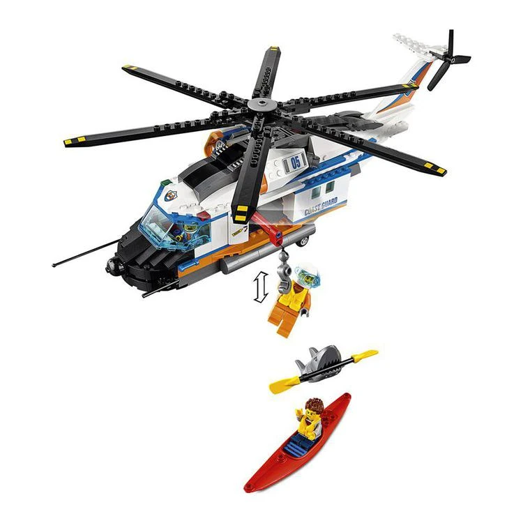 415-Pc. City Heavy-Duty Rescue Helicopter Set 商品
