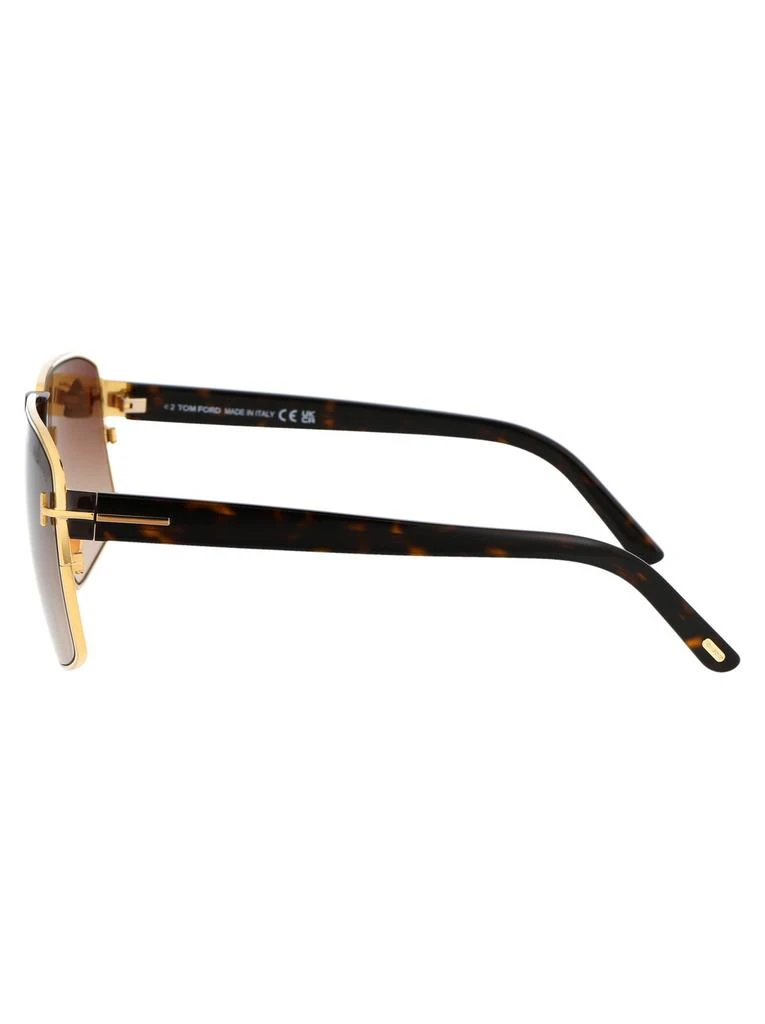 商品Tom Ford|Tom Ford Eyewear Reno Aviator-Frame Sunglasses,价格¥2191,第3张图片详细描述