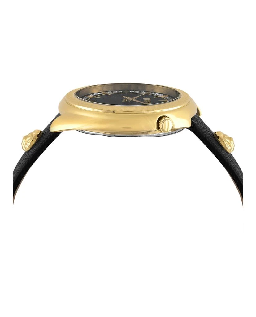 商品Versus Versace|Tortona Crystal Leather Watch,价格¥2073,第2张图片详细描述