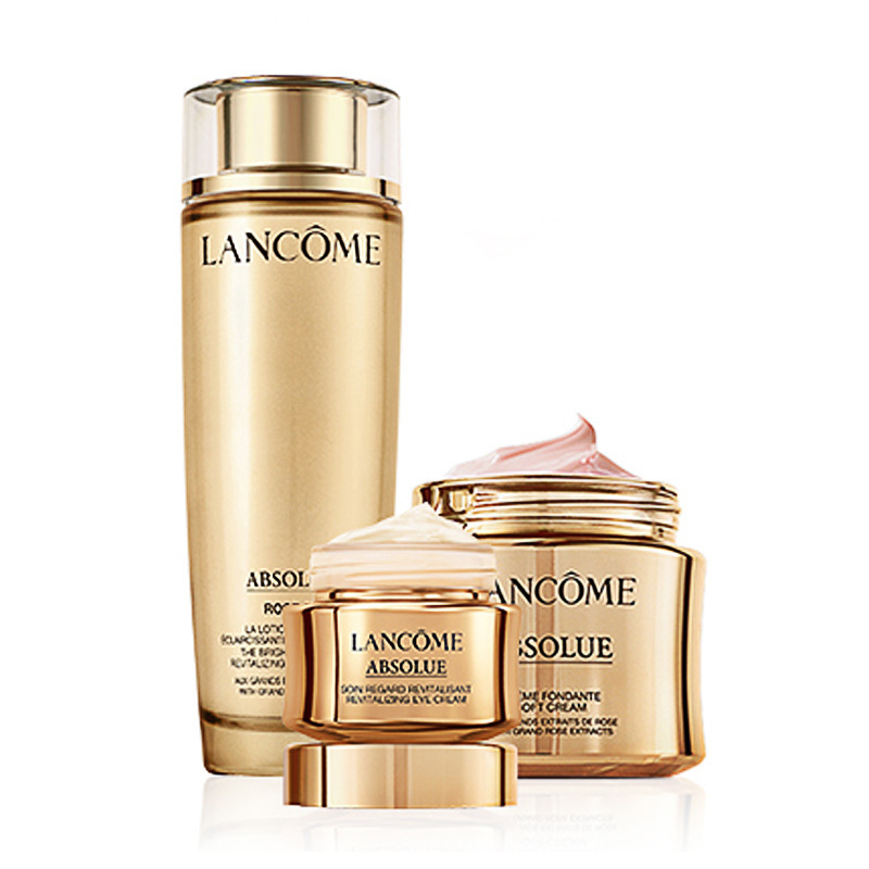 LANCOME 兰蔻 菁纯臻颜系列奢润三件套装（精萃水150ml+面霜60ml+眼霜20ml）商品第1张图片规格展示