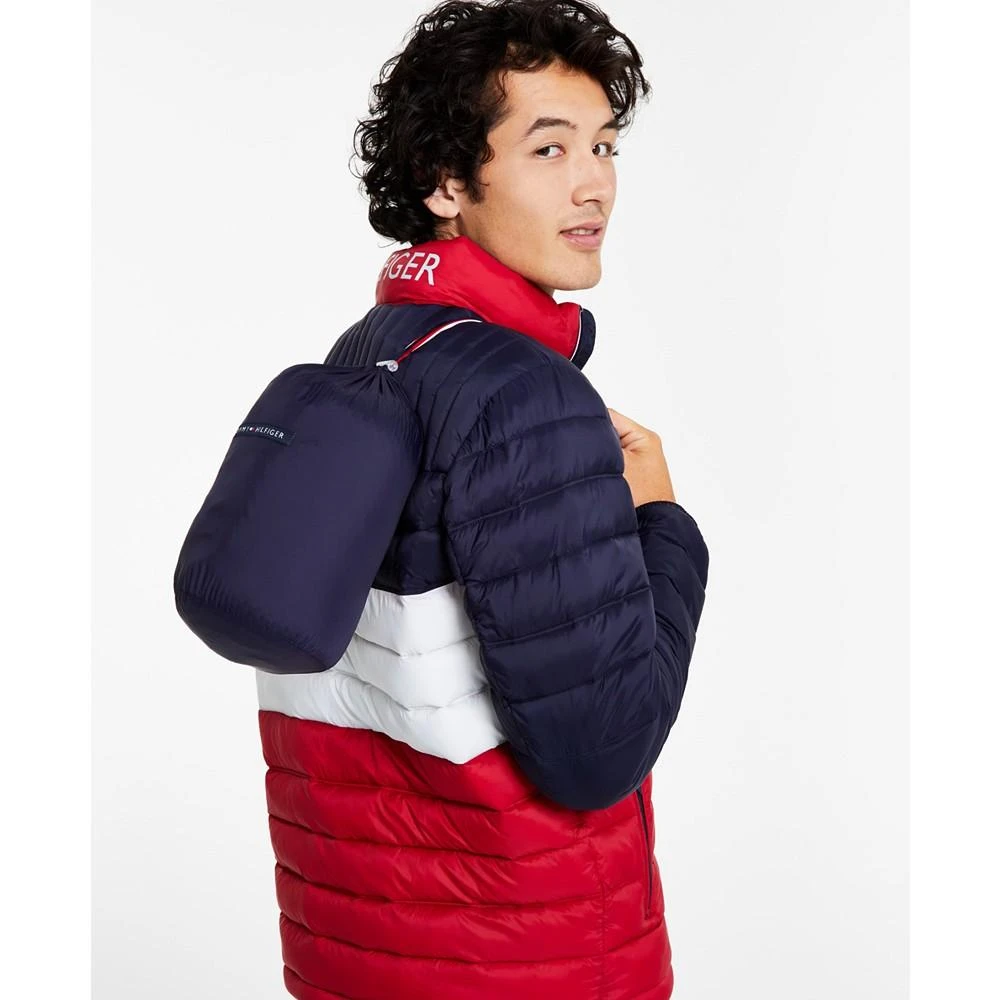 Tommy Hilfiger Men's Packable Quilted Puffer Jacket 3