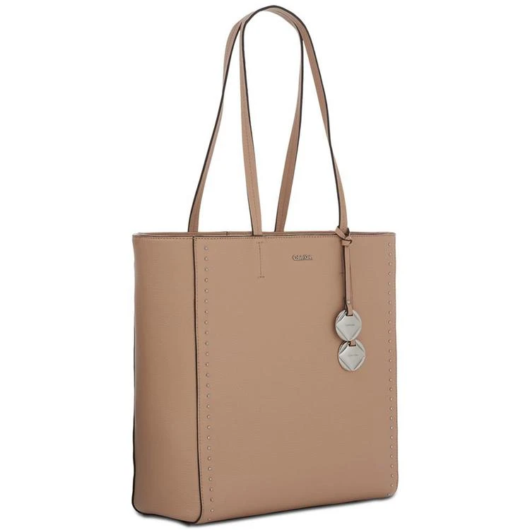 商品Calvin Klein|Studded Pebble Tote,价格¥1191,第4张图片详细描述