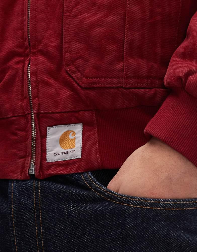 Shop Carhartt WIP stanton jacket in red on Sale at BeyondStyle
