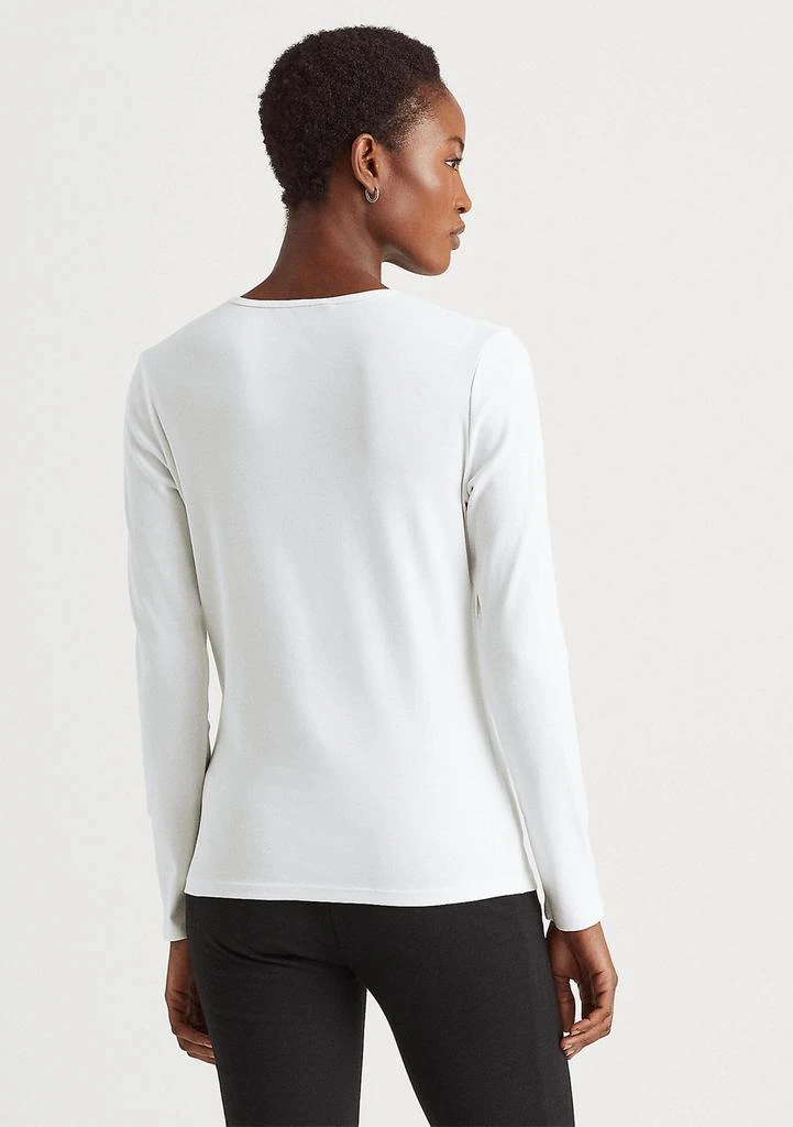 商品Ralph Lauren|Stretch Long-Sleeve Tee,价格¥439,第2张图片详细描述