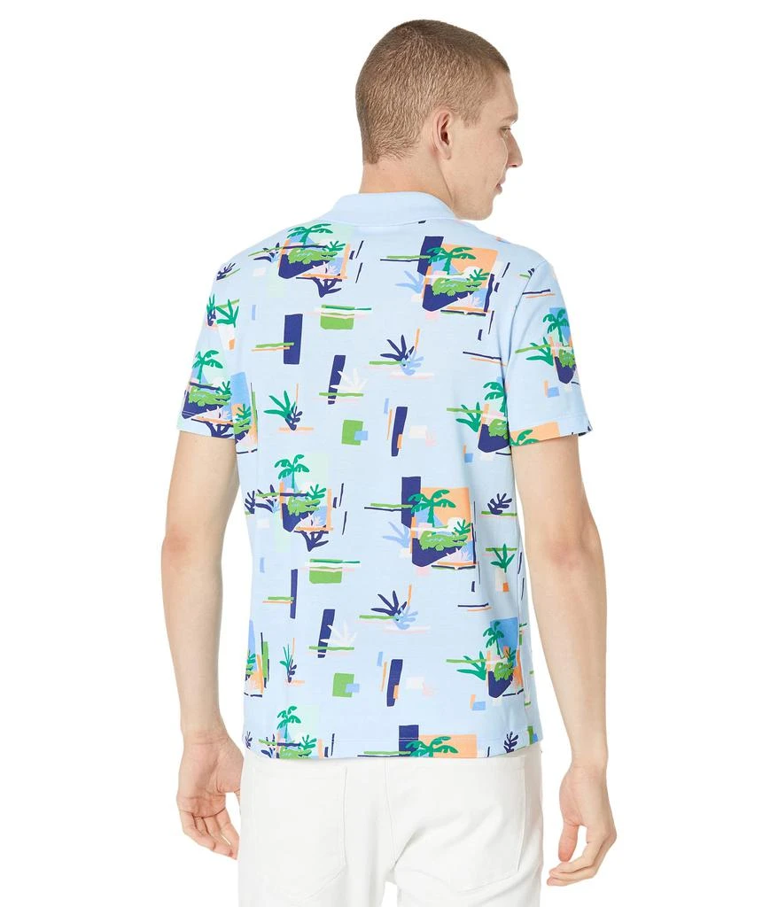 商品Lacoste|Short Sleeve Aop Printed Palm Polo,价格¥817,第2张图片详细描述