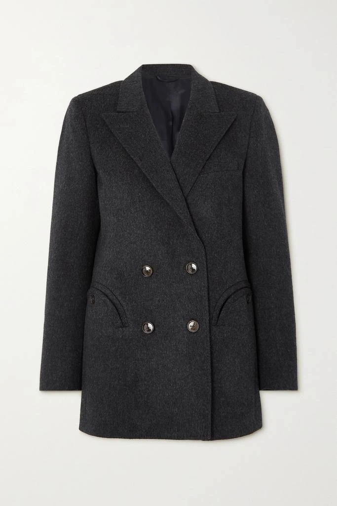 商品BLAZÉ MILANO|Everyday 双排扣羊毛毡西装外套,价格¥11064,第1张图片