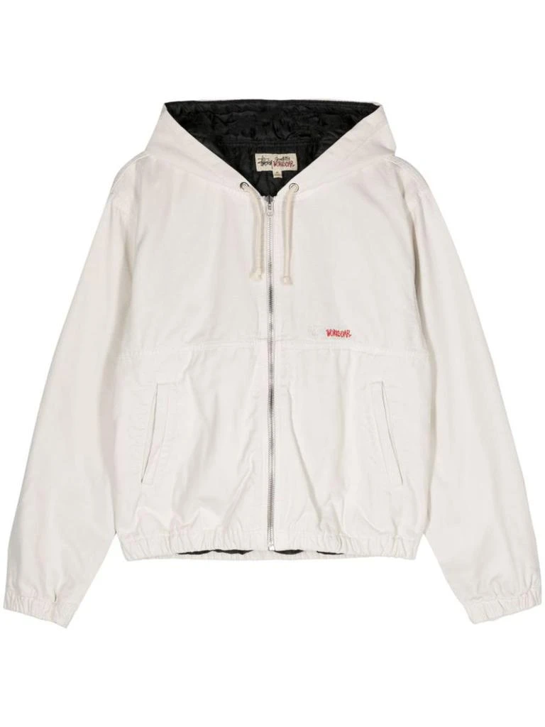 商品STUSSY|STÜSSY Cotton hooded jacket,价格¥2138,第1张图片