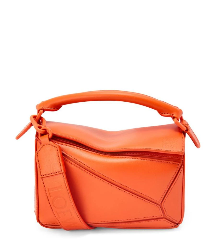 商品Loewe|Mini Leather Puzzle Top-Handle Bag,价格¥20015,第1张图片