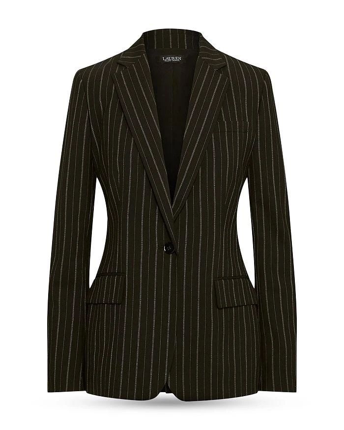 Pinstriped Single Button Blazer 商品