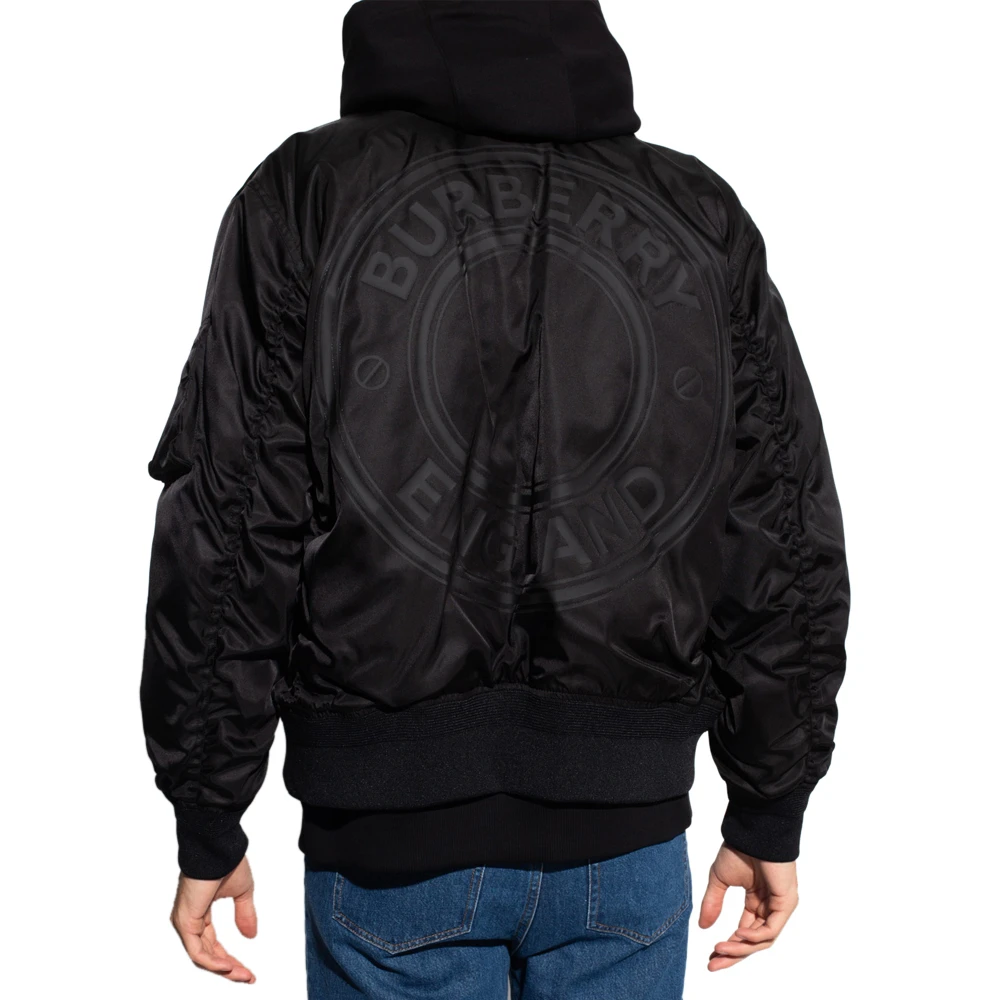 BURBERRY 男士黑色羽绒服 8041381 商品