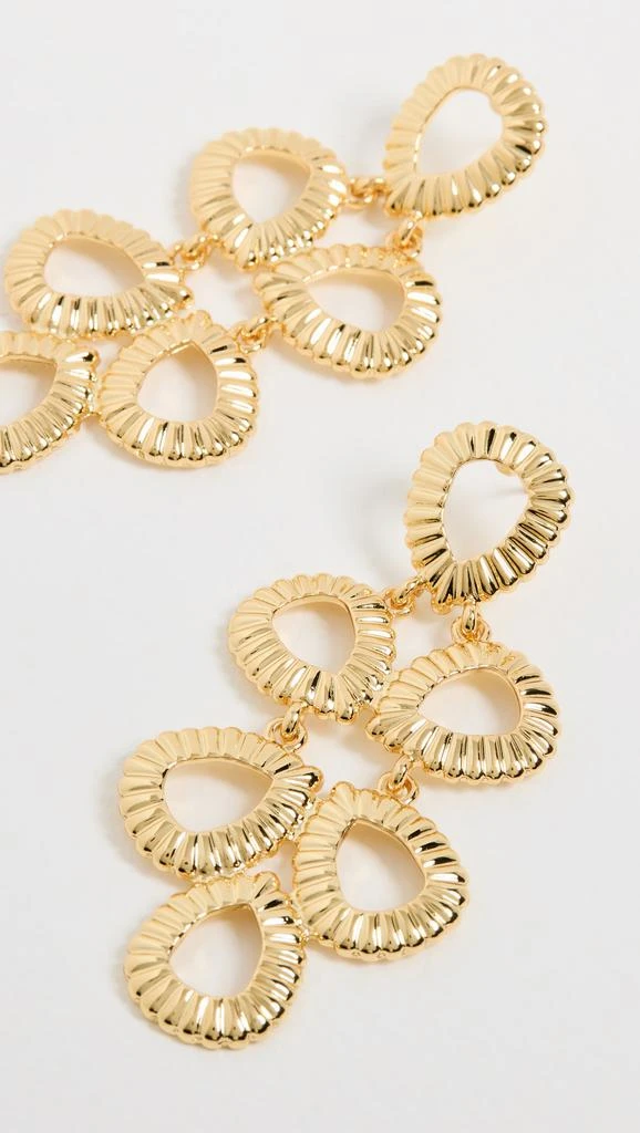 商品Shashi|SHASHI Trellis Earrings,价格¥284,第4张图片详细描述