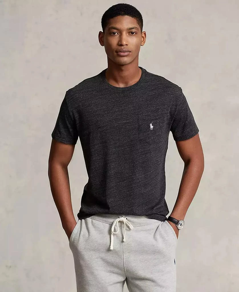 商品Ralph Lauren|男士棉质平纹针织 T 恤 多款配色,价格¥225,第1张图片