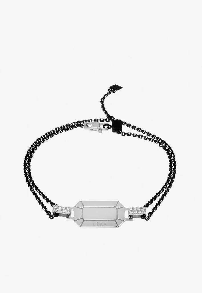 商品EÉRA|Special Order - Tokyo Diamond Pavé Bracelet in 18-karat Black and White Gold,价格¥24189,第1张图片