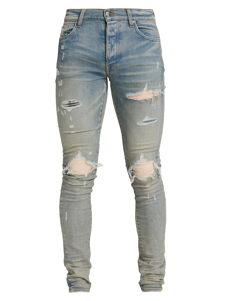 商品AMIRI|Mx1 Ultra-Suede Skinny Jeans,价格¥8225,第1张图片