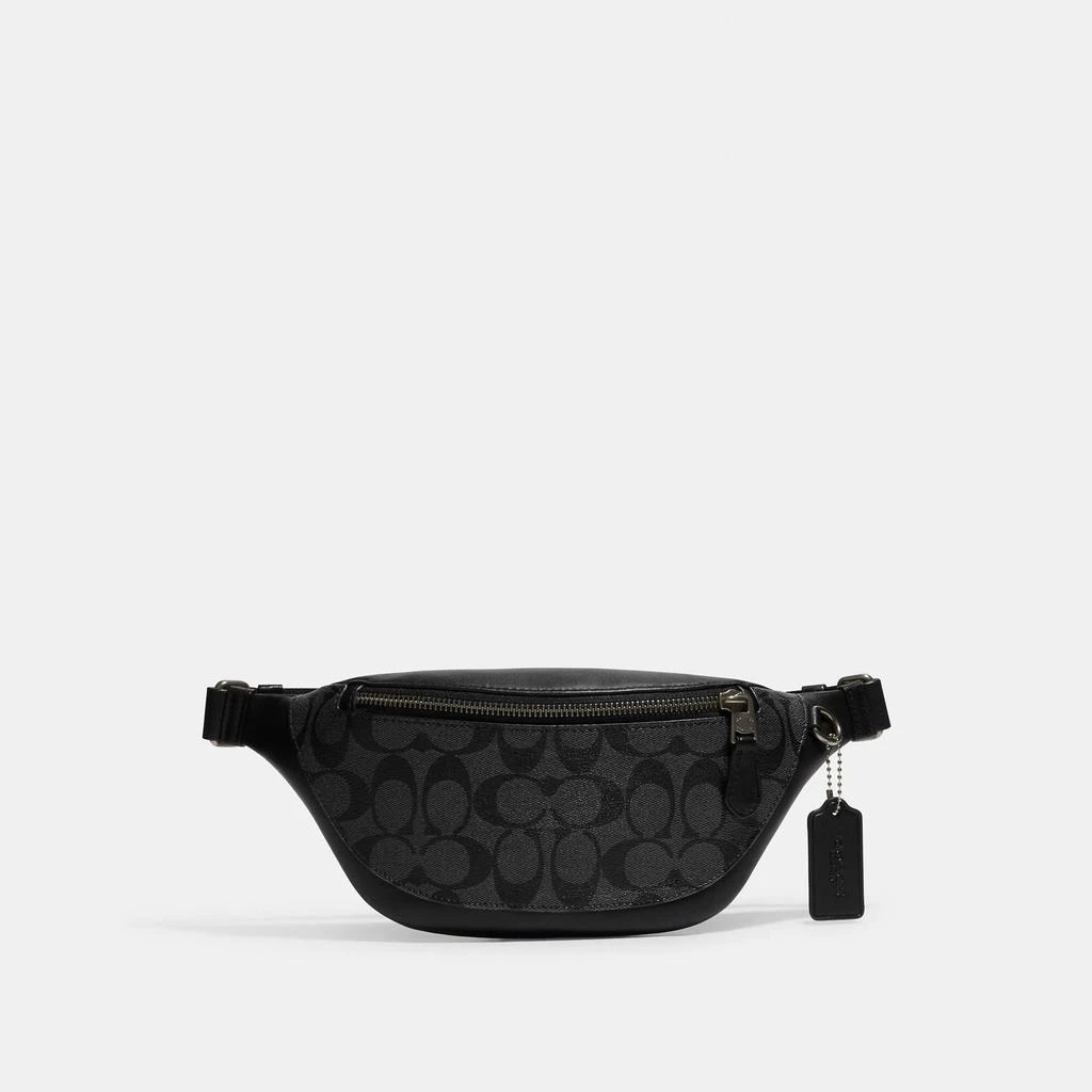 商品Coach|Coach Outlet Warren Mini Belt Bag In Signature Canvas,价格¥1073,第1张图片