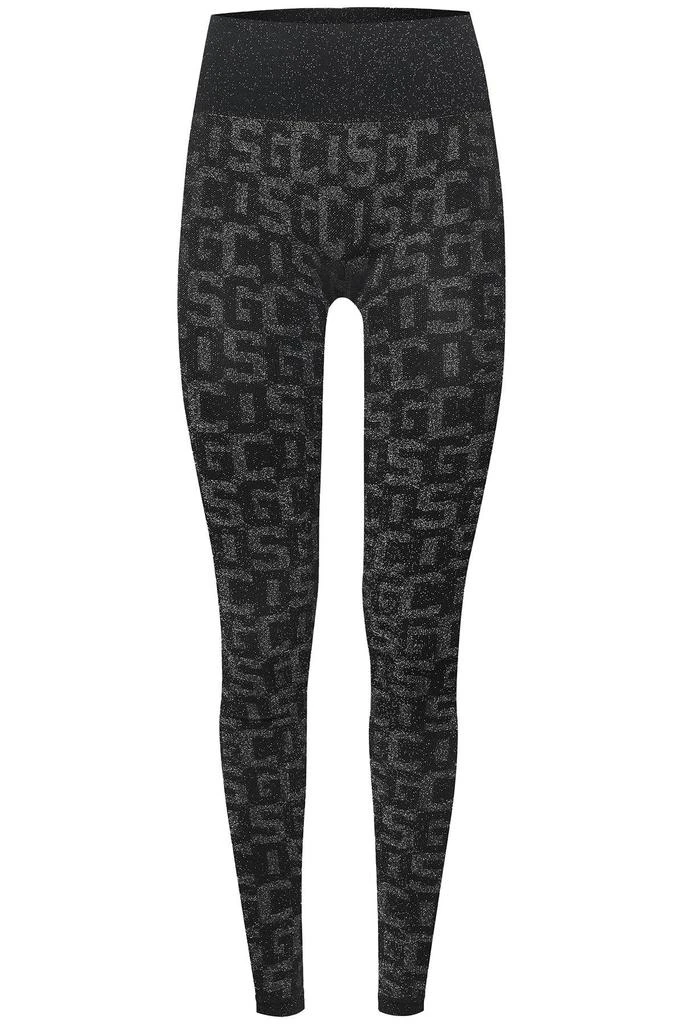 商品GCDS|LUREX MONOGRAM LEGGINGS,价格¥1138,第1张图片