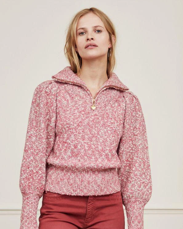 商品Fabienne Chapot|Fabienne Chapot Eddie Pullover Raspberry,价格¥1035,第1张图片