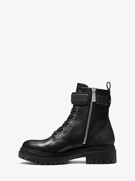 商品Michael Kors|Parker Leather Combat Boot,价格¥1808,第3张图片详细描述