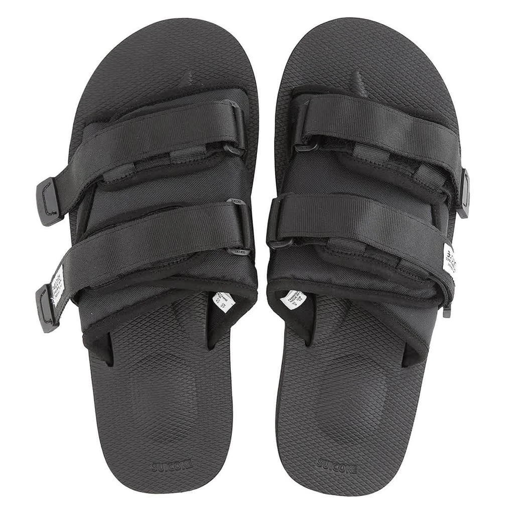 商品Suicoke|Suicoke Men's Black Moto-Cab Slippers, Brand Size 6 ( US Size 7 ),价格¥428,第2张图片详细描述