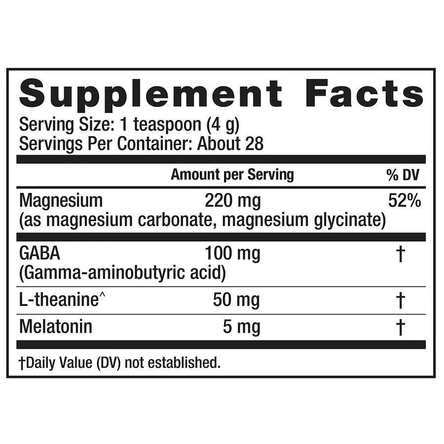 商品Natural Vitality|Calm Sleep Drink Mix, Magnesium Supplement with Melatonin Mixed Berry,价格¥163,第3张图片详细描述