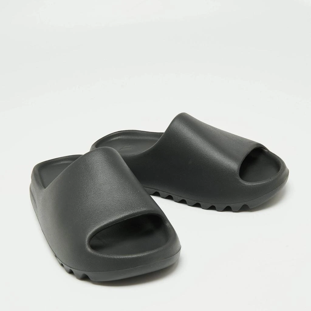 商品YEEZY|Yeezy x Adidas Black Rubber  'Onyx' Slide Sandals Size 42 ,价格¥1456,第4张图片详细描述