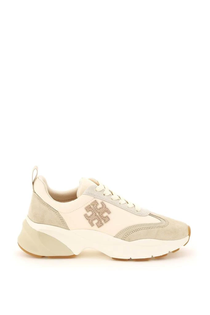 商品Tory Burch|Tory burch suede and nylon good luck sneakers,价格¥1857,第1张图片