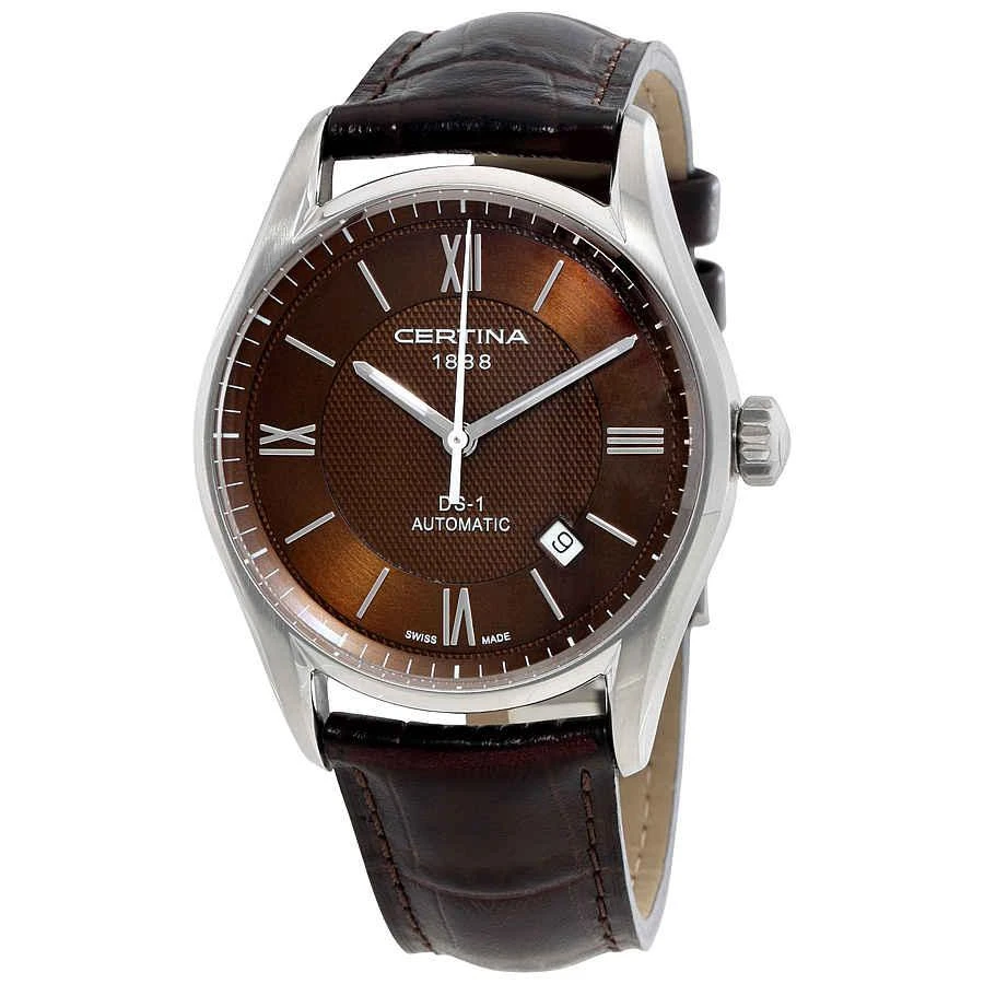 商品Certina|DS 1 Automatic Brown Dial Men's Watch C0064071629800,价格¥2052,第1张图片