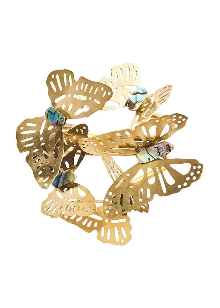 商品Kim Seybert|Butterfly Garden Napkin Ring,价格¥274,第2张图片详细描述