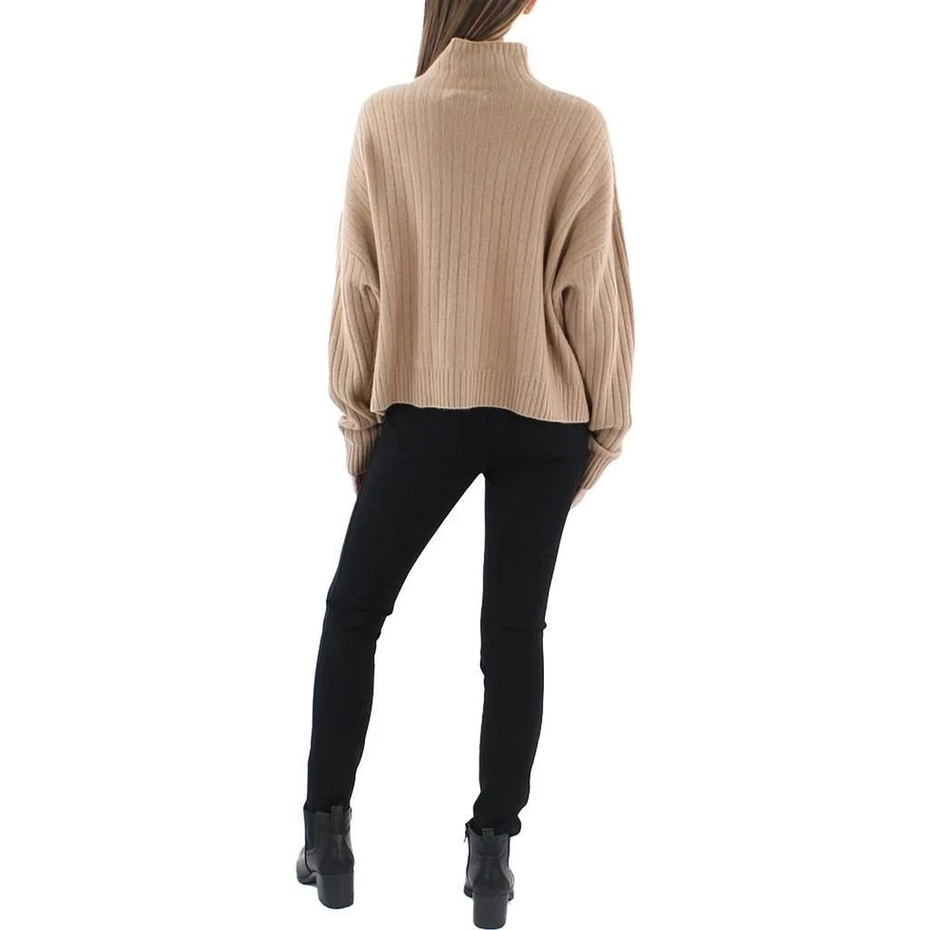 商品Ralph Lauren|Lauren Ralph Lauren Womens Ribbed Long Sleeve Mock Turtleneck Sweater,价格¥680,第3张图片详细描述