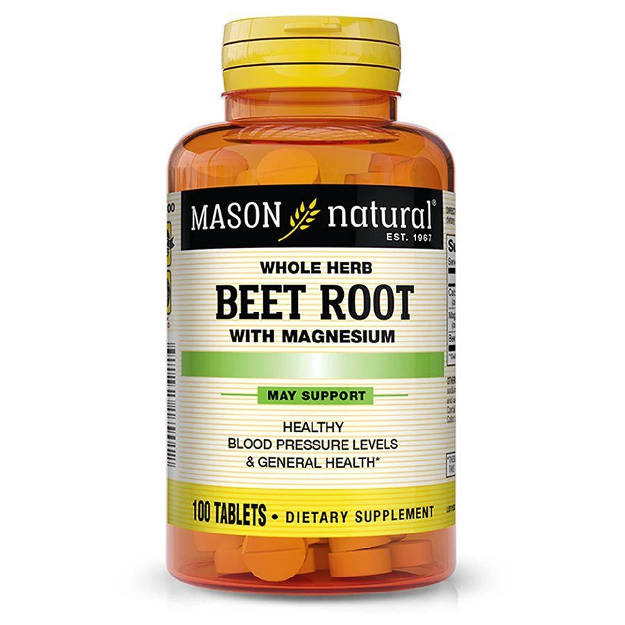 商品Mason Natural|Beet Root With Magnesium,价格¥86,第1张图片